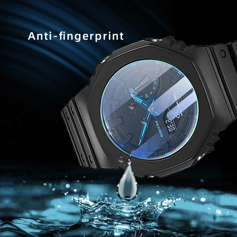 GA2100/2110 Watch Tempered Glass Screen Protector Anti-Scratch for (1/2/3)PCS