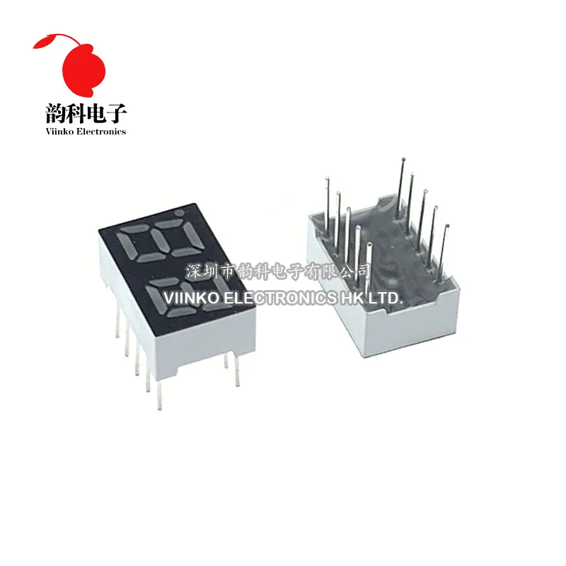 10pcs 0.28inch LED display 7 Segment 1 Bit/2 Bit/3 Bit/4 Bit Digit Tube Red Common Cathode / Anode Digital 0.28 inch 7segment