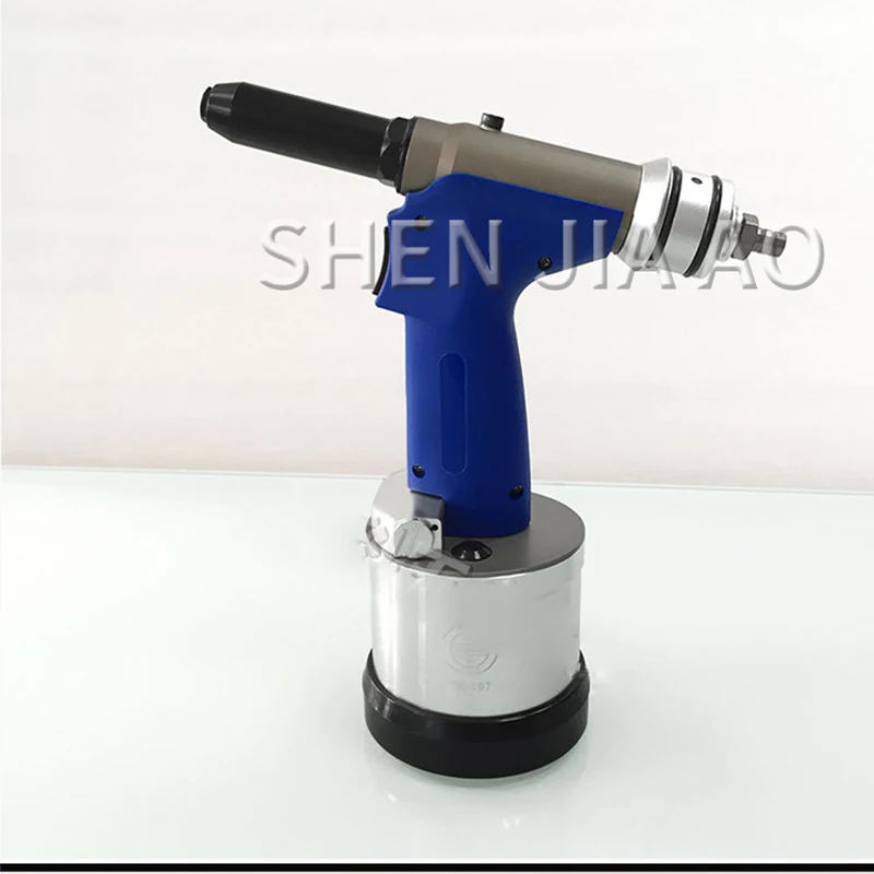 1PC Handheld Pneumatic Rivet Gun TM-107 Stainless Steel Rivet Gun Industrial Grade Stainless Steel Blind Rivet Gun Tool