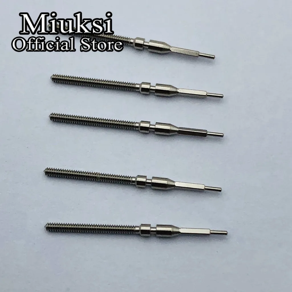 Miuksi stainless steel crown kit Miyota 8200 8205 8215 821A movement winding stem