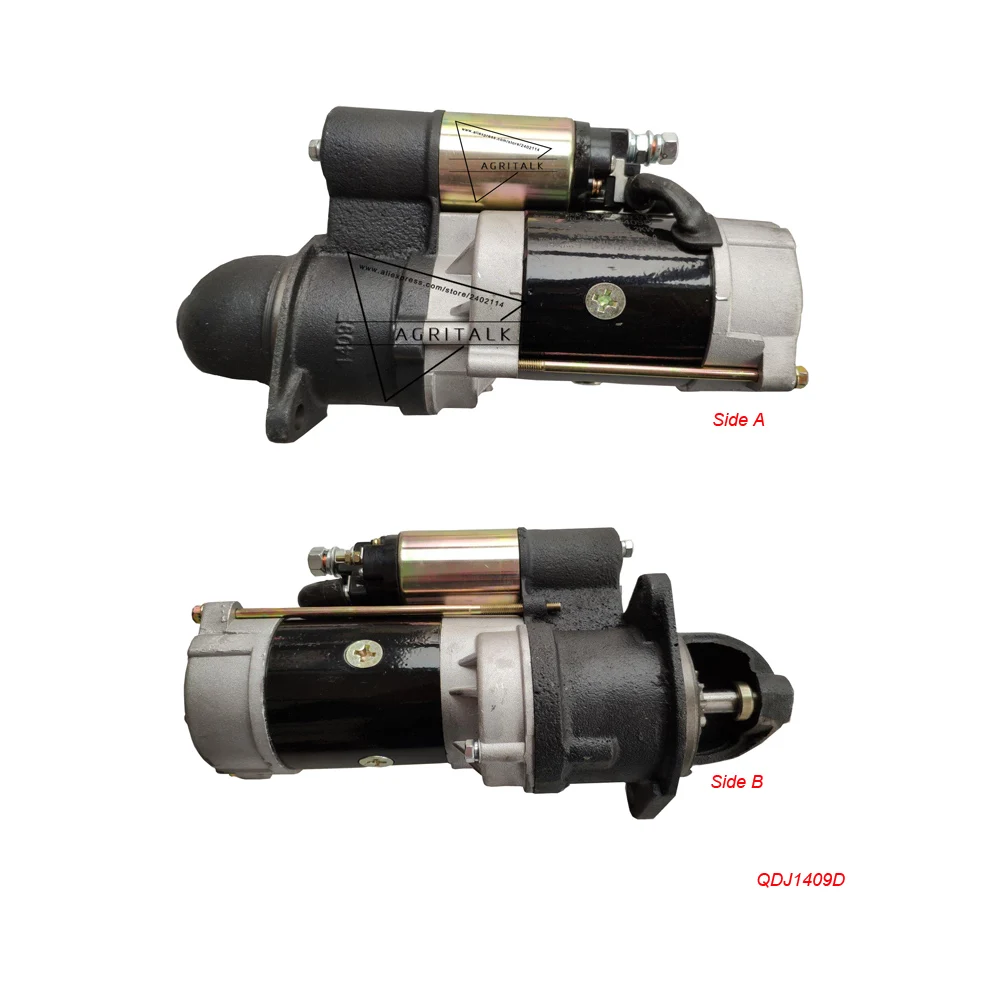 

Starter motor QDJ1409D, suitable for Weifang Weichai 495D 495ZD K4100D K4100ZD ZH4100D ZH4100ZD, part number: