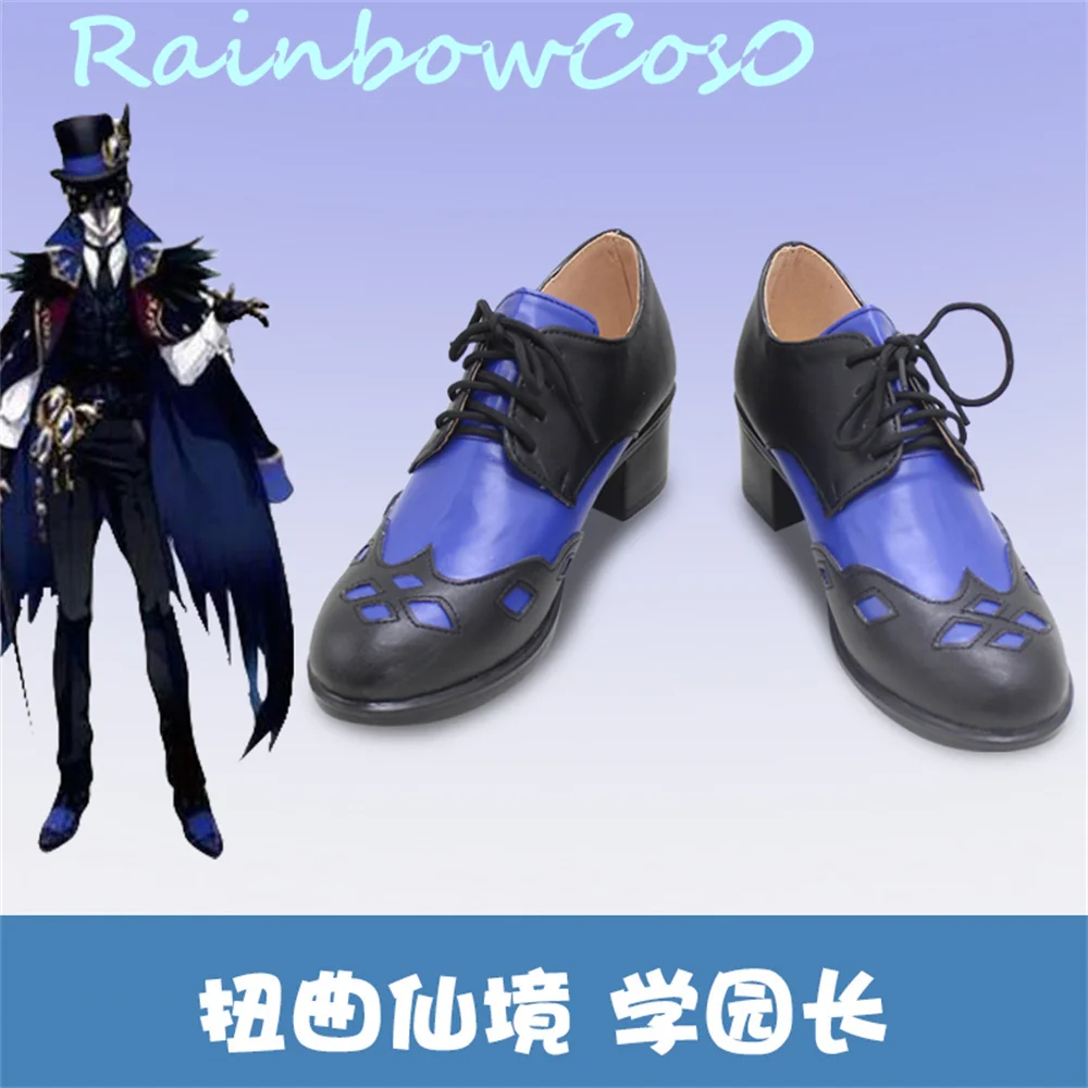 Twisted-Wonderland dire crowley Cosplay Shoes Boots Game Anime Carnival Party Halloween Chritmas W2102