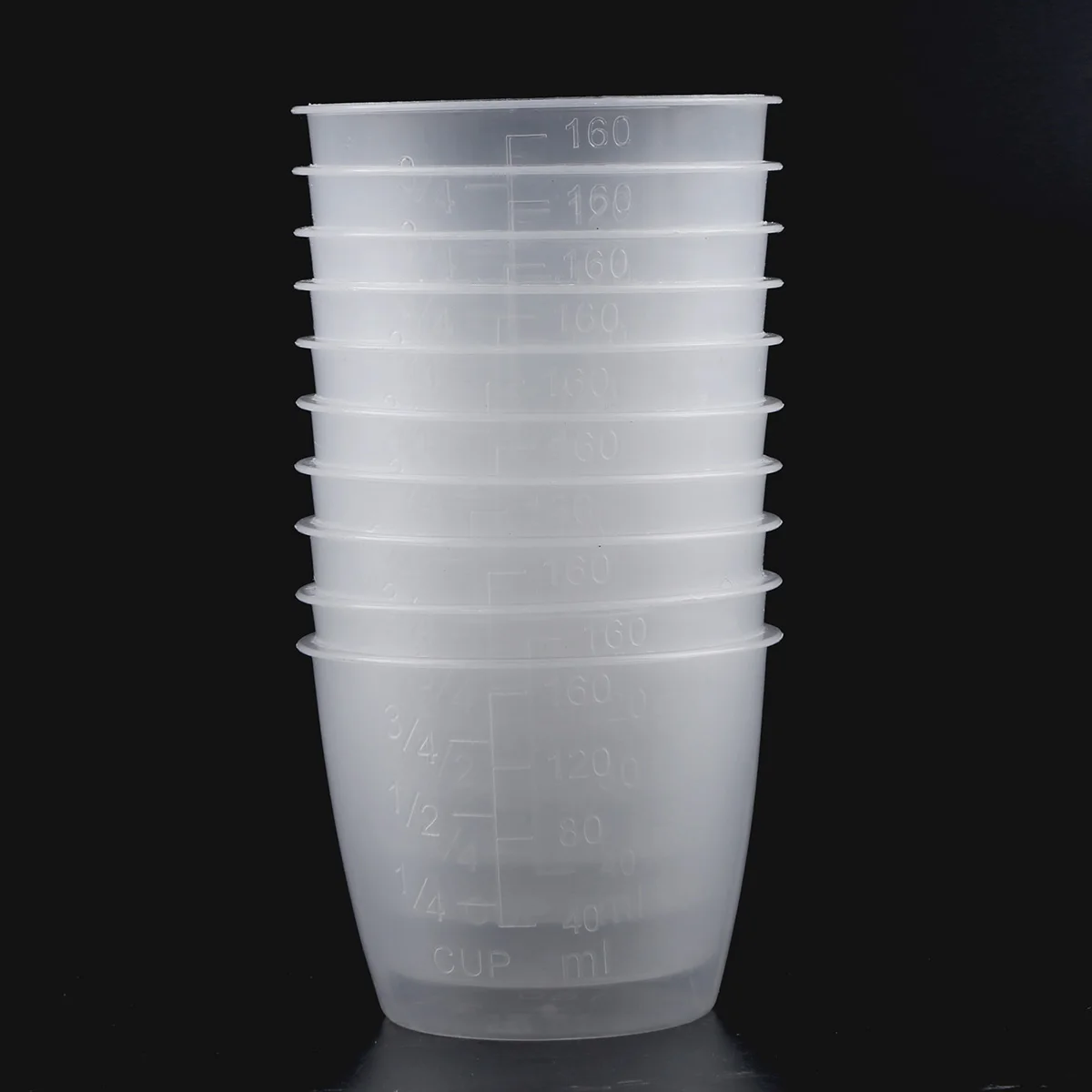 2/5/10 шт., пластиковые чашки для риса