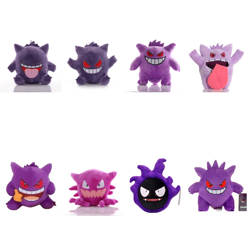 Gengar Plush Sprigatito Quaxly Peluche Kawaii Room Decor Rowlet Stuffed Dolls Mimikyu Toys Hobbies Kids Birthday Gift