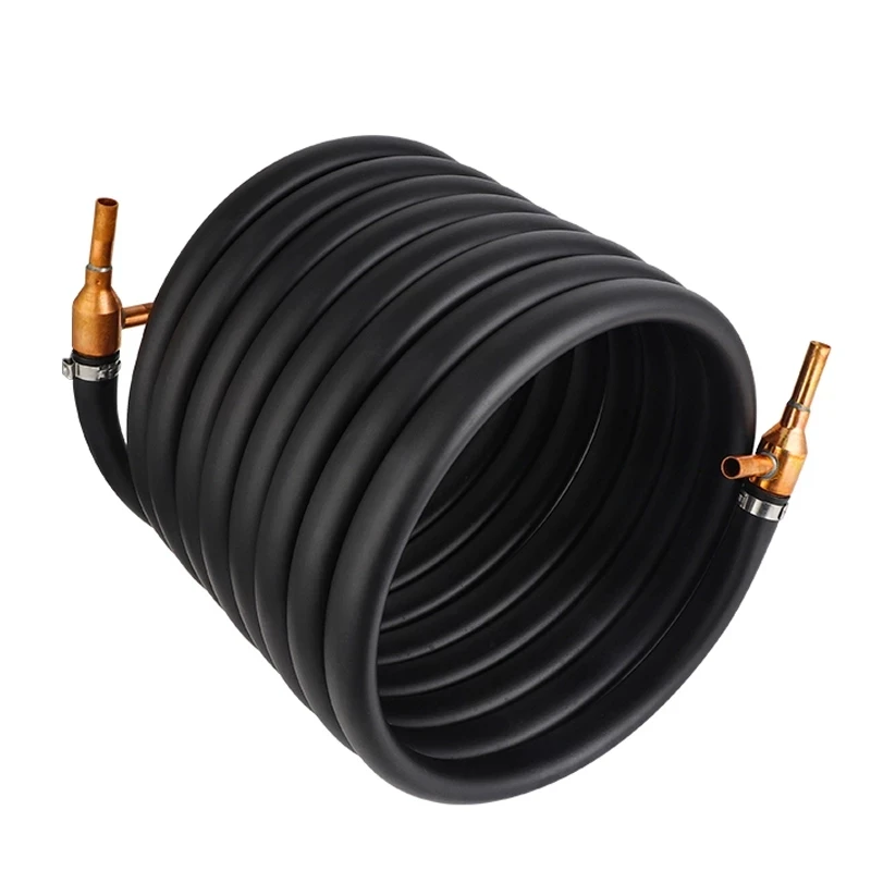 Wort Heat Exchanger - Counterflow Chiller,6.5M Copper Tubing Cooling Tools,Cooling Coil Manchine For Wine Beer Homebrew