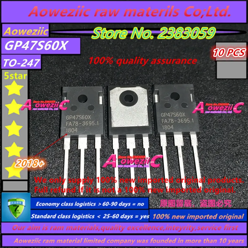 

Aoweziic 2021+ 100% new imported original FMW47N60S1HF 47N60S1 replace GP47S60X GP47S60XN247 TO-247 High power MOS 47A 600V