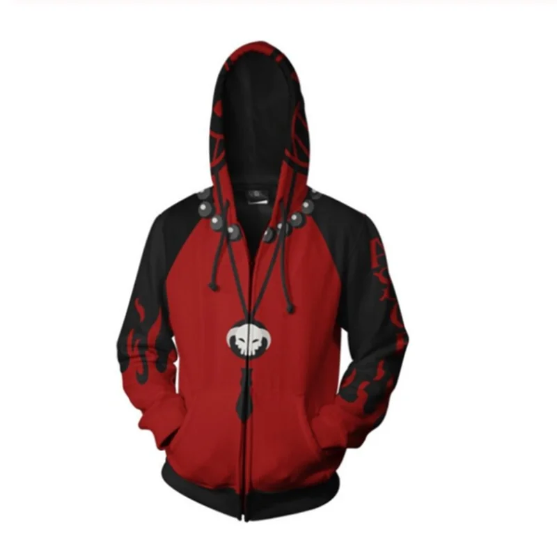 QYIFIRST Sweat à Capuche Trafalgar Law One Piece - Hoodie 3D Streetwear Unisexe Noir M (Poitrine 107cm)