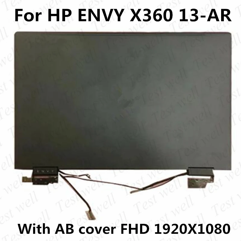 

L53430-001 13.3" FHD For HP ENVY X360 13-AR 13-ar0003nt 13-ar0005na LCD Touch Screen Digitizer Complete Assembly With Hings