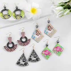 Sale Acrylic Dangle Earrings Trend Angel Pineapple Earing Earring Hawaiian Modern Women's Earrings 2021 for Women New Year Gift