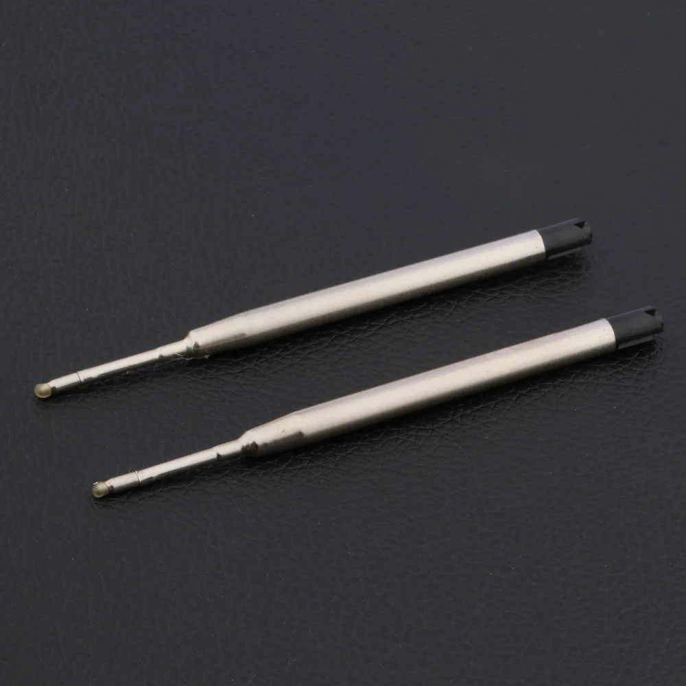 98mm Ballpoint Pen ink Refills stainless steel 5Pc BLUE 5Pc 424 ink Refills Stationery Office School Supplies Ball point pen