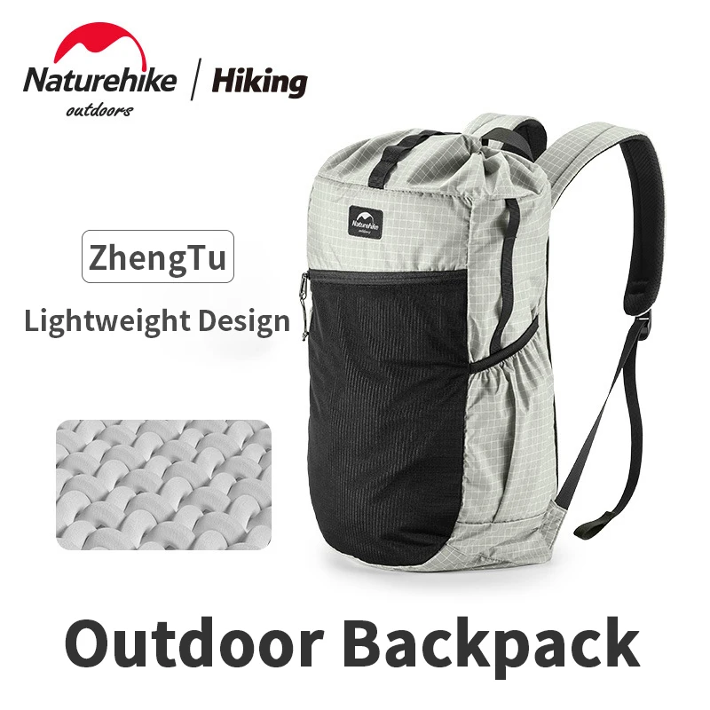 

Naturehike Ultralight Backpack Bag Outdoor Eva Cushion Waterproof Knapsack Camping Outdoor Liters Travel Rucksack Bags 20L