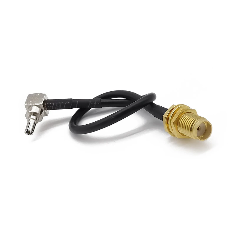 ALLiSHOP crc9 to sma RG174 pigtail cable 0-3GHz sma female sockets connector to crc9 adapter For HUAWEI PCI wifi router Modem