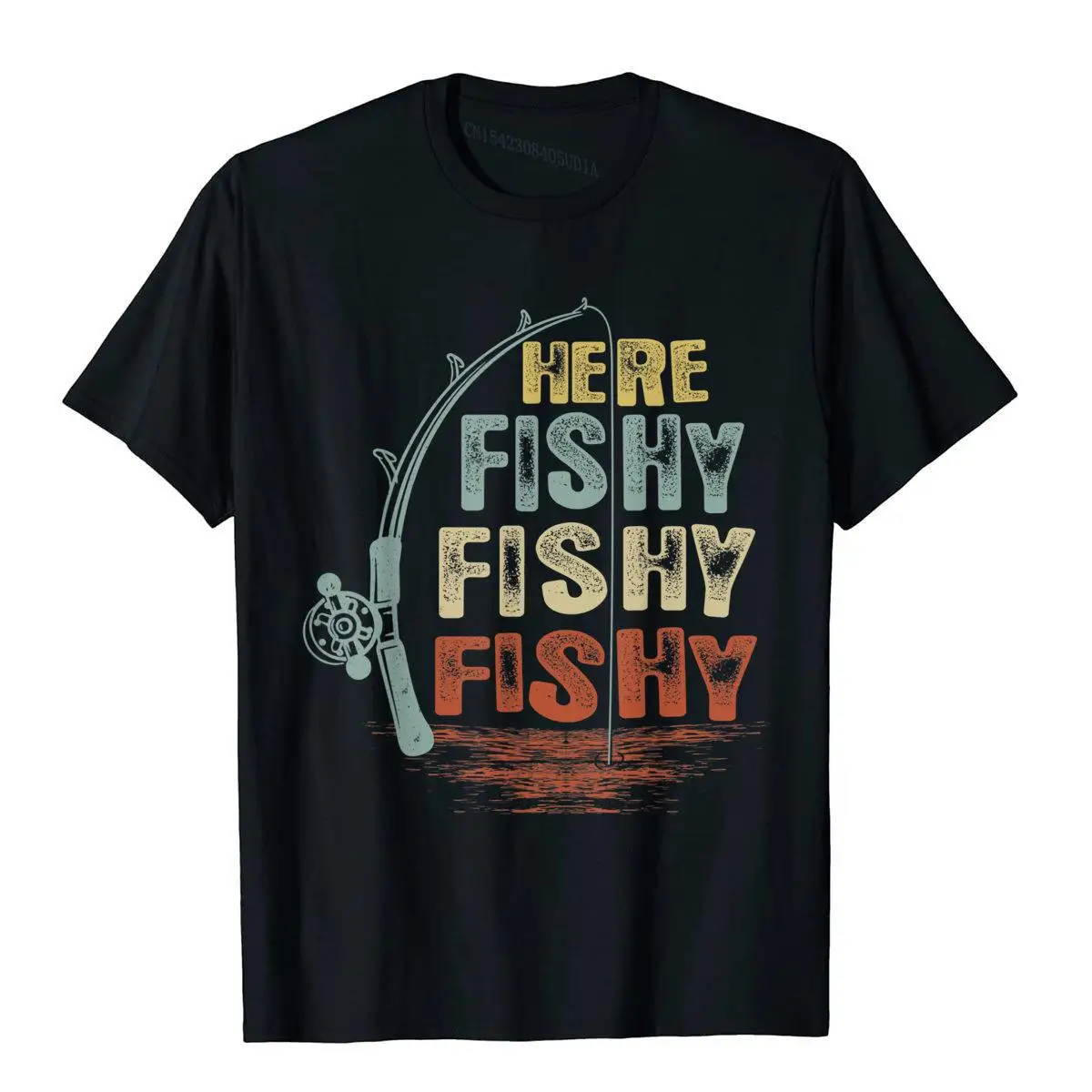 Винтажная забавная рыболовная футболка из хлопка, мужские футболки, уличные топы, дешевая футболка, стиль Харадзюку