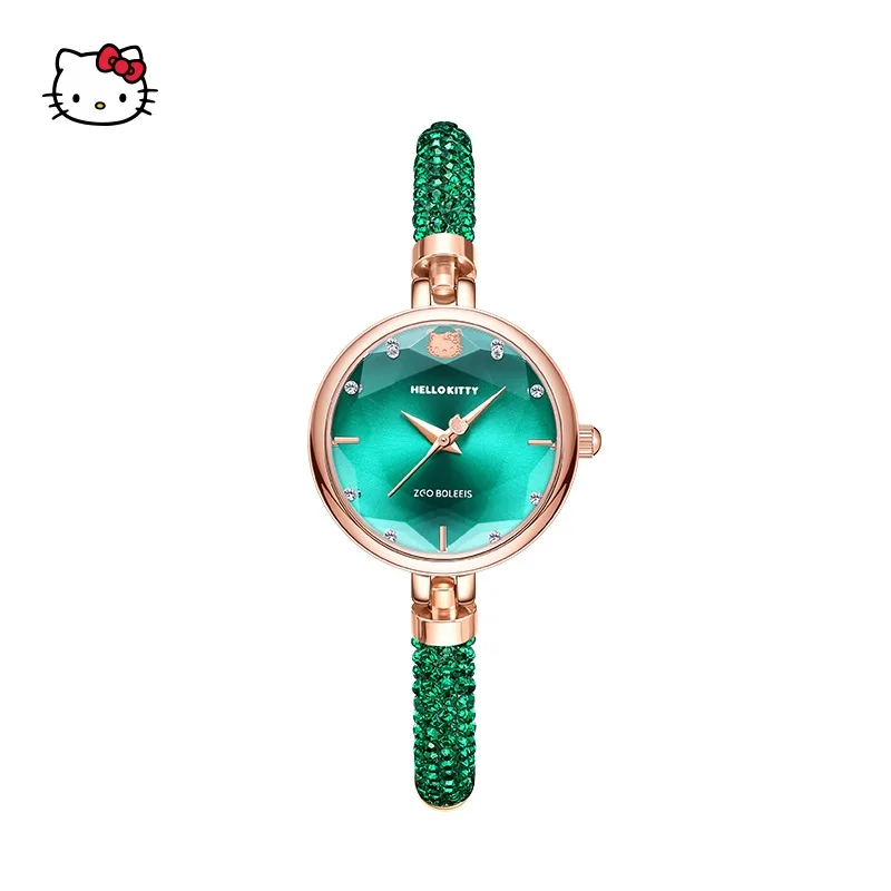 Disney Official 2021 New Arrival Cat Cute Woman Casual Japan Quartz Wrist Watch Rhinstone Scale 30m Waterproof Girl Female Clock