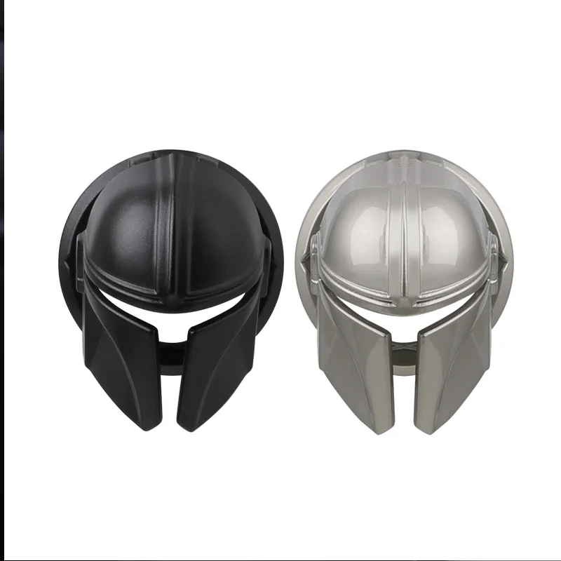 Car decoration Mandalorian one-key start ring ignition switch button decoration cover personality interior cool modification