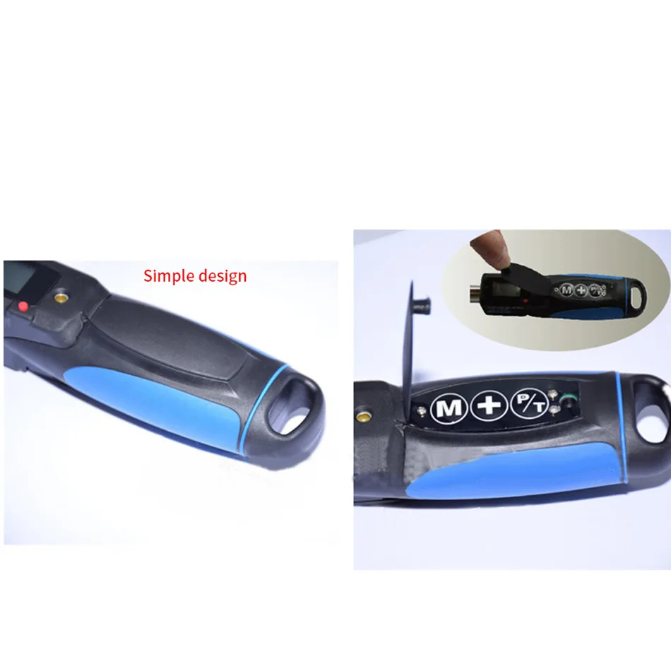 Llave dinamométrica Digital electrónica 5-100NM 1/2 herramienta de mano pulida de trinquete