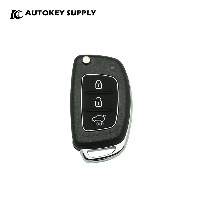 Dla Hyundai I10 I20 I30 3 przyciski zdalnego klucz składany Autokeysupply AKHKF128