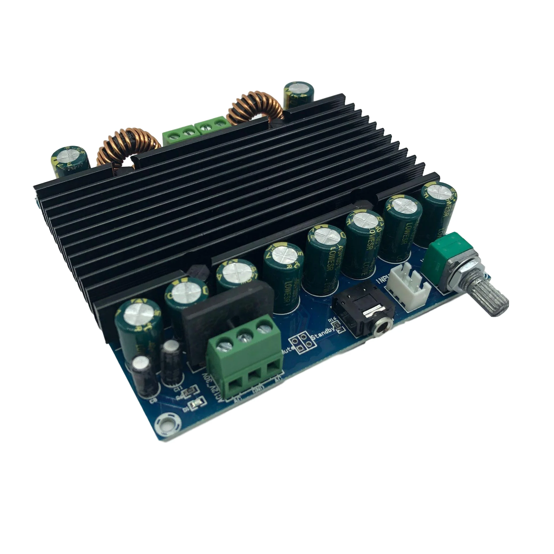 Hot XH-M251 Super Power Digital Practical Power Amplifier Board TDA8954 Core Dual 210W+210W Power Supply AC 12-28V