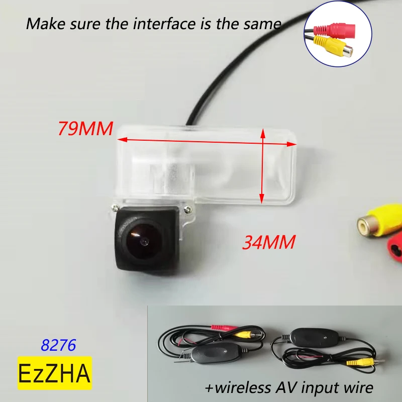 

Fisheye HD Dynamic Trajectory Wireless Car Rear View Camera For Subaru XV STi BRZ WRX Tribeca Legacy Forester Outback Impreza VX