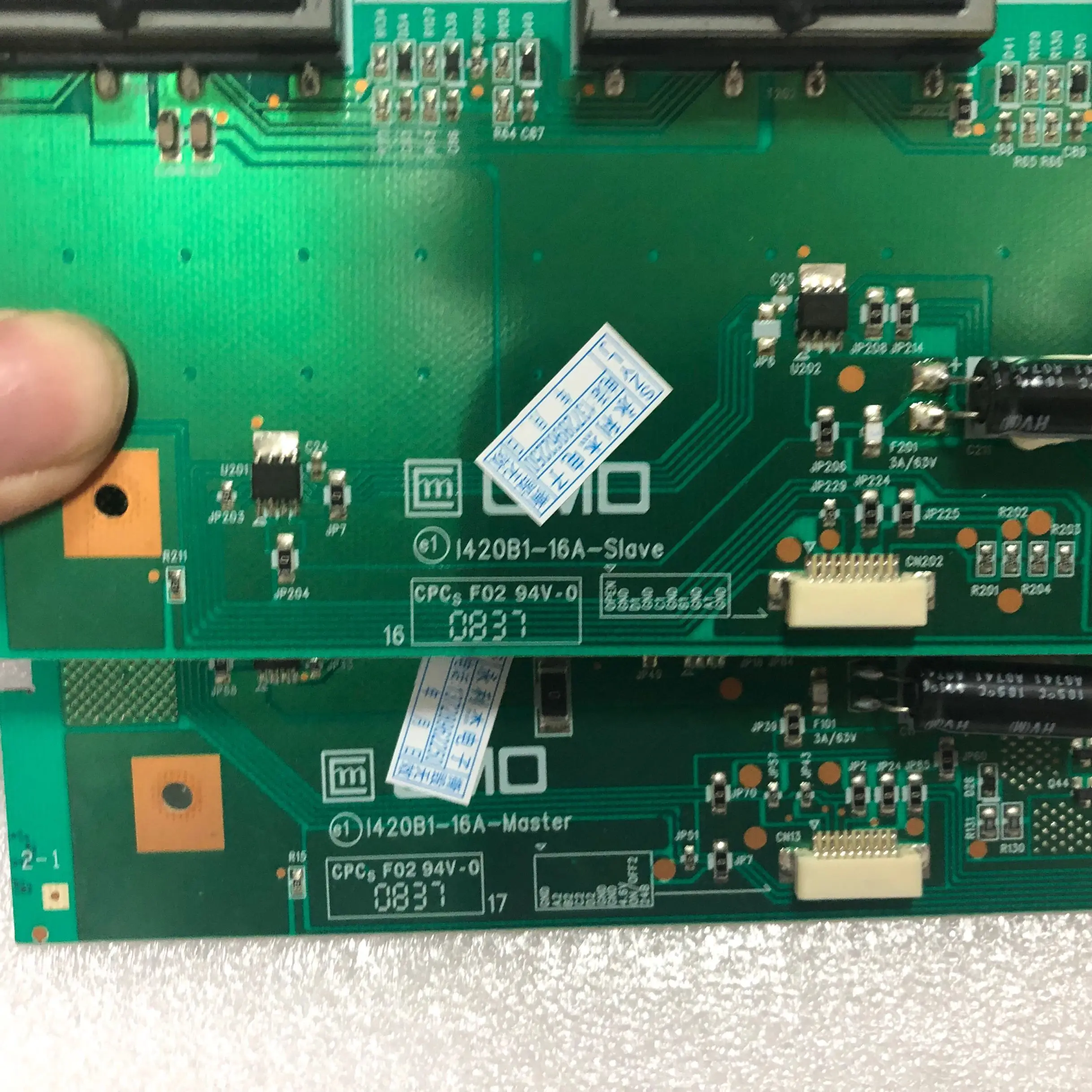 الأصلي V420H1-L11 I420B1-16A-MASTER مجلس مكبر الصوت I420B1-16A-SLAVE