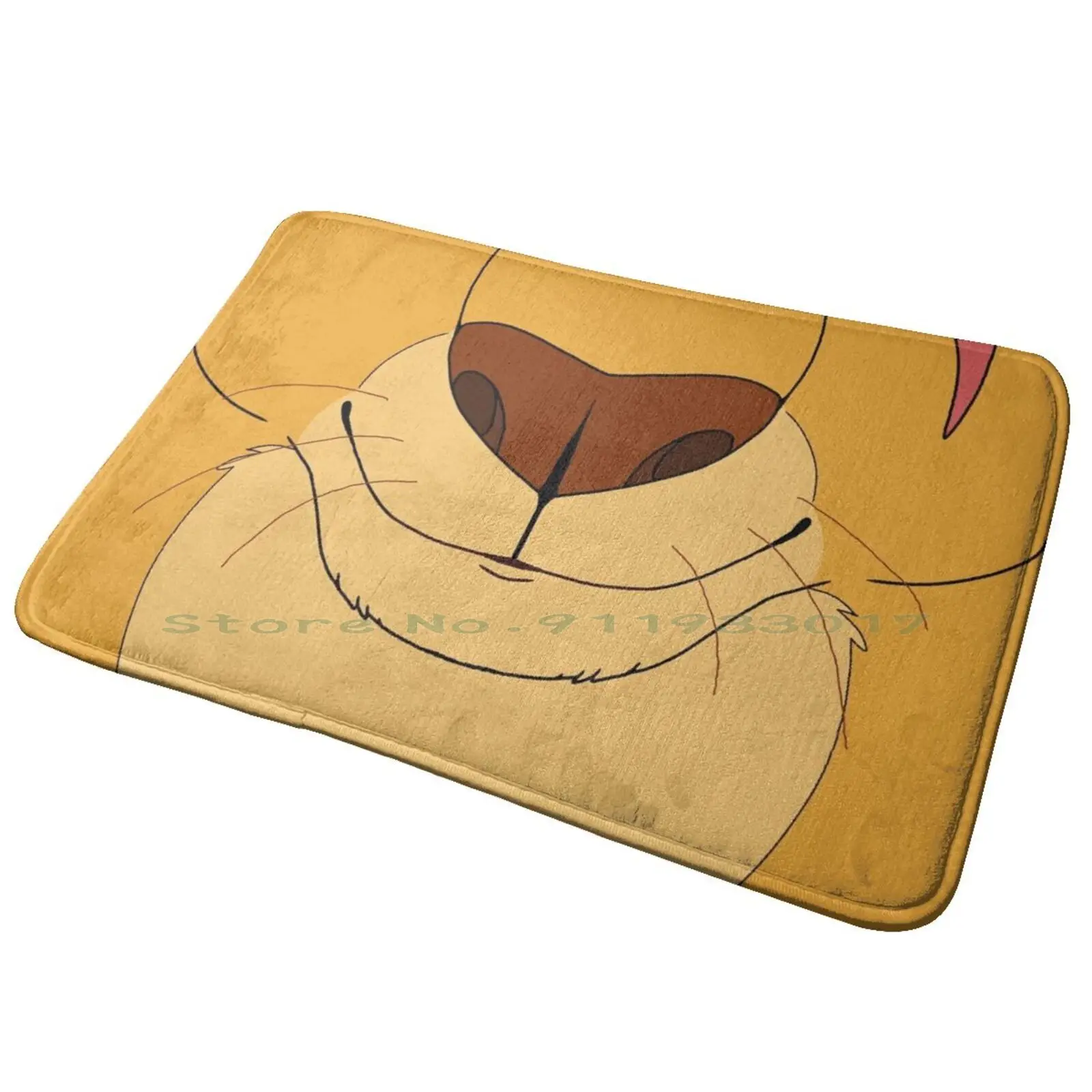 Lion Guard Mask-Kion tappetino per porta d'ingresso tappetino da bagno tappeto The Lion Guard The Lion King 2 Tlk2 Simba Nala Zazu Timon Pumbaa Scar