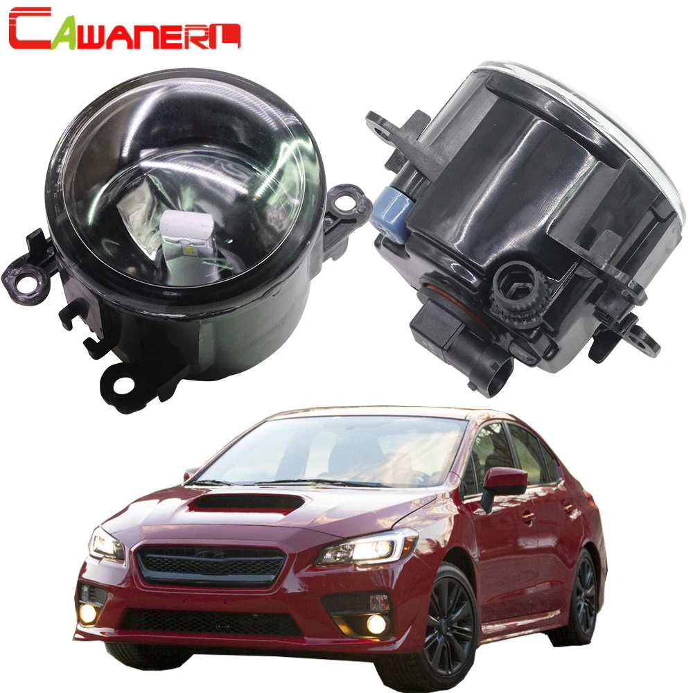 

Cawanerl For Subaru WRX 2015 2016 Car Styling Front Fog Light Assembly Lampshade + H11 LED / Halogen Bulb DRL 12V