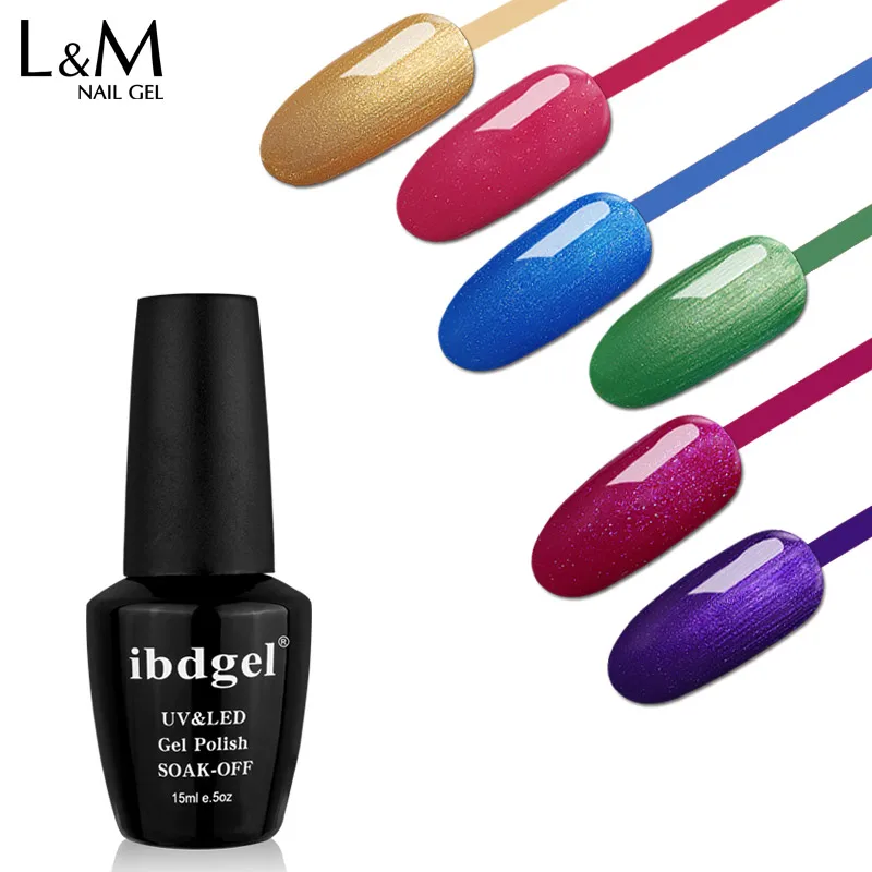 ibdgel Twilight Beauty Color Gel Polish Glitter Forest Colors Dark Cool Colors Gel Varnish Manicure Gel Lak Polishes Nails 15ml