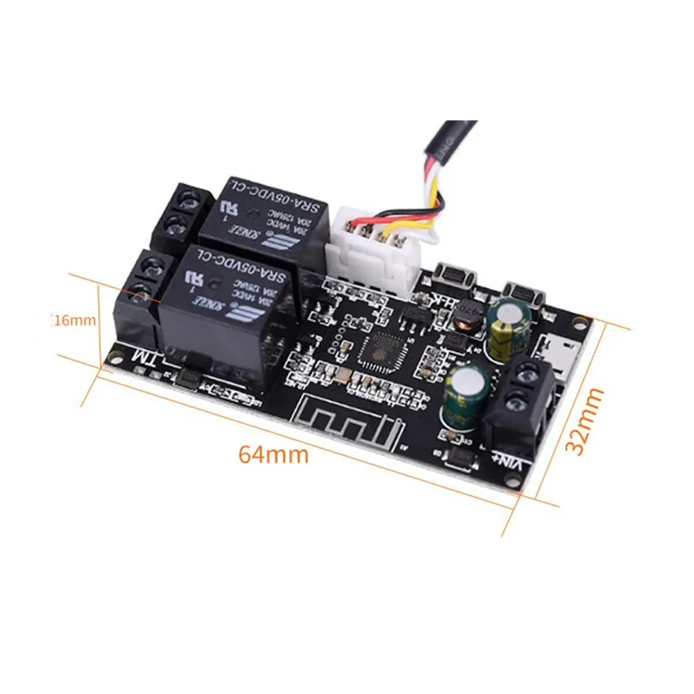 Taidacent Wireless Humidity and Temperature Sensor ESP8266 WIFI APP Thermometer Hygrometer Stick Humidity Sensor with Relay