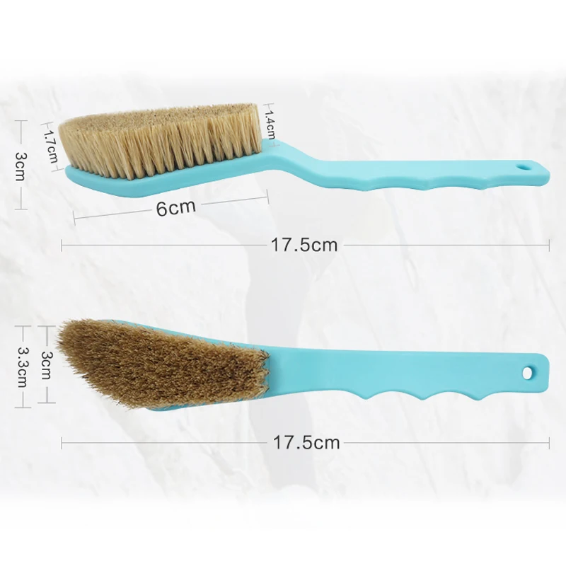 Brosse d'escalade et de bloc en poils de sanglier avec poignée ergonomique, fournitures de maison, articles ménagers, brosses à chaussures