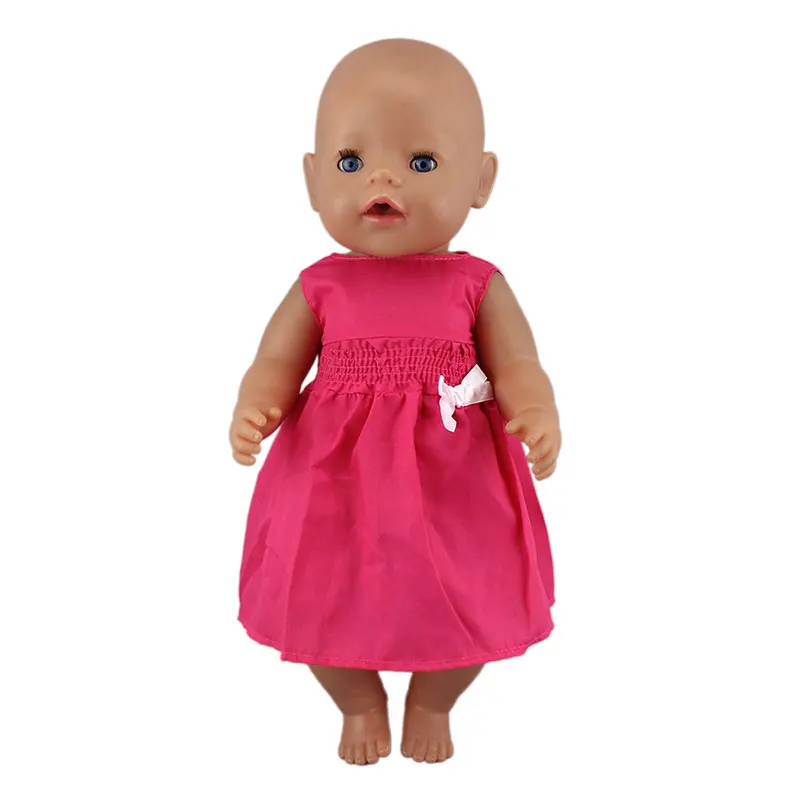 New Dress Wear For 43cm Baby Doll 17 inch Reborn Baby Doll Clothes