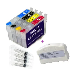 603XL Chip Resetter And Refillable Cartridge For Epson XP-2100 XP-2105 XP-3100 XP-3105 XP-4100 4105 WF-2810 WF-2830 WF-2835 2850