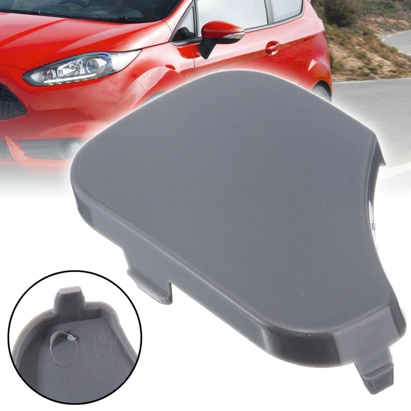 Car front bumper trailer eye cover compatible with Ford FIESTA MK6 1375861 6S6117A989A