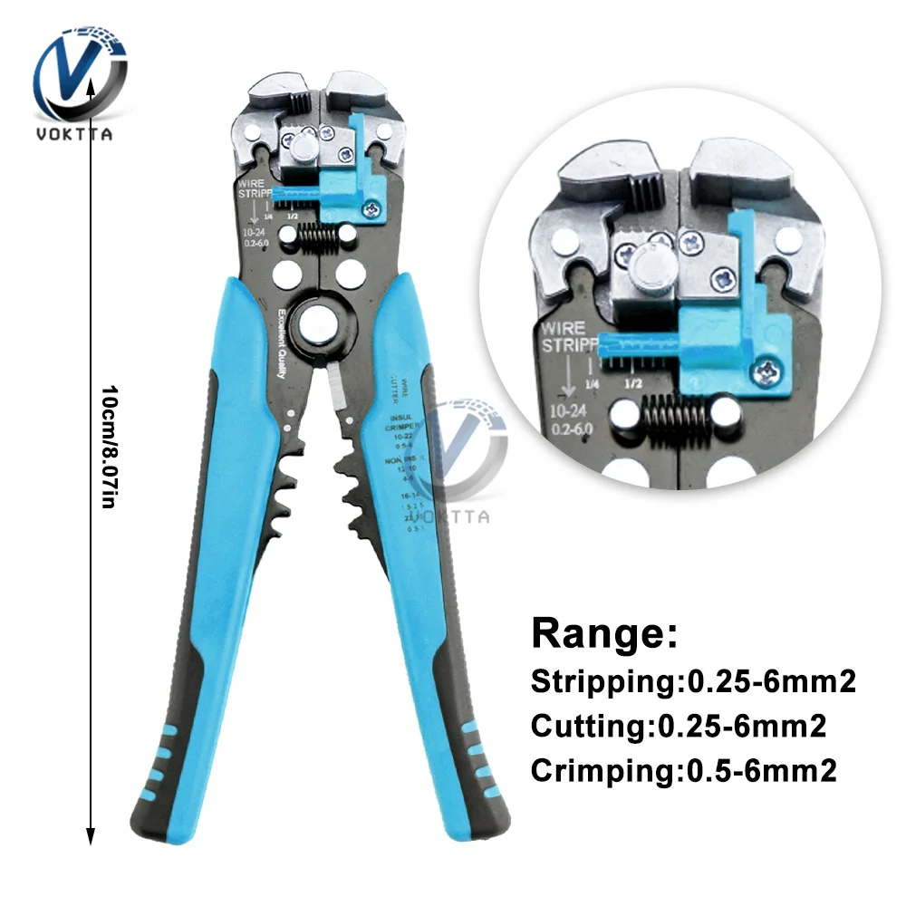 Wire Stripper Tools Multitool Pliers YEFYM YE-1 Automatic Stripping Cutter Cable Wire Crimping Electrician Repair Tools