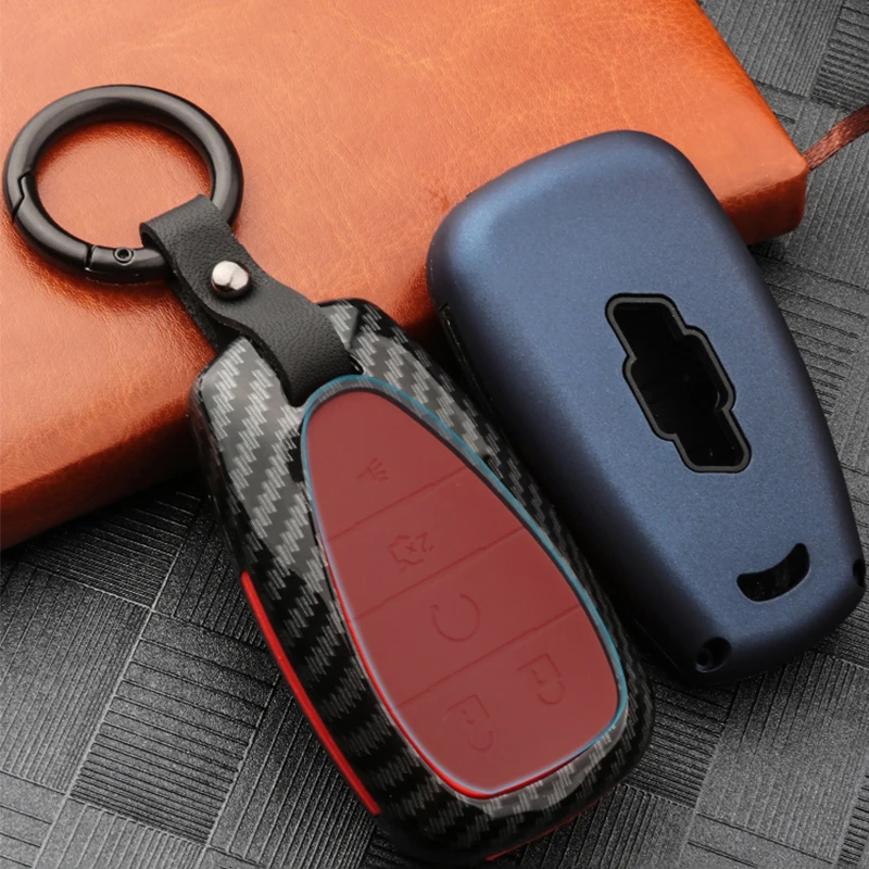 ABS Car Key Cover Case for Chevrolet Onix Equino Orlando Cruze Spark Sonic Camaro Volt Bolt Trax Malibu Blazer Traverse Seeker