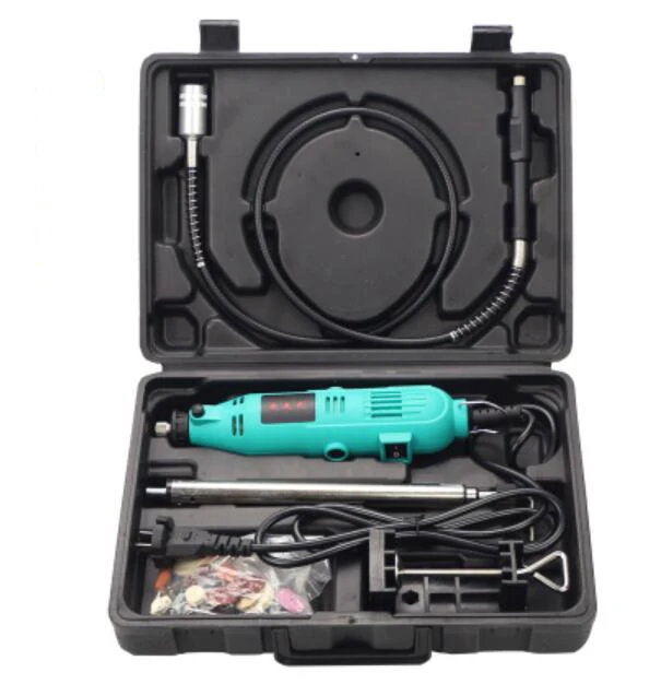 110v Electric Rotary Tool Variable Speed Multi Drill Dremel polishing Carving flexible Shaft Accessories jewelry Polishing Kit