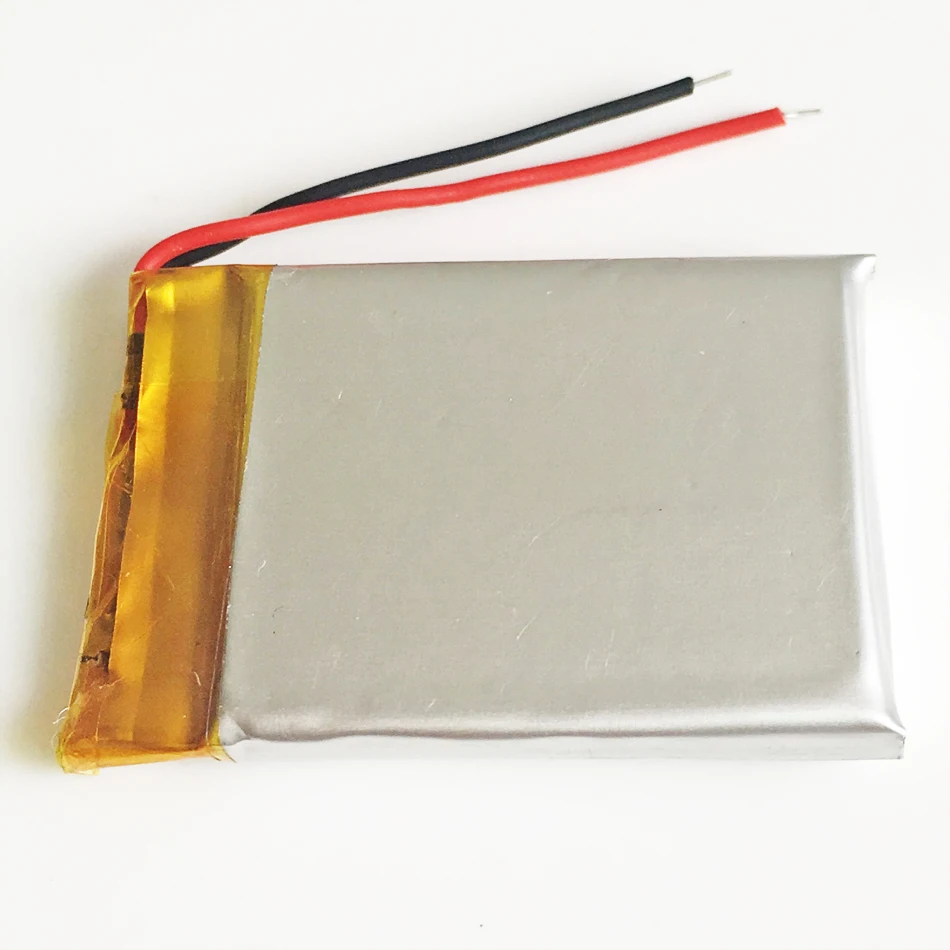 Batería recargable de polímero de litio para reloj inteligente Mp3, dispositivo de audio de 3,7 V, 400mAh, 502535 LiPo, GPS, DVD, Bluetooth, 5 piezas