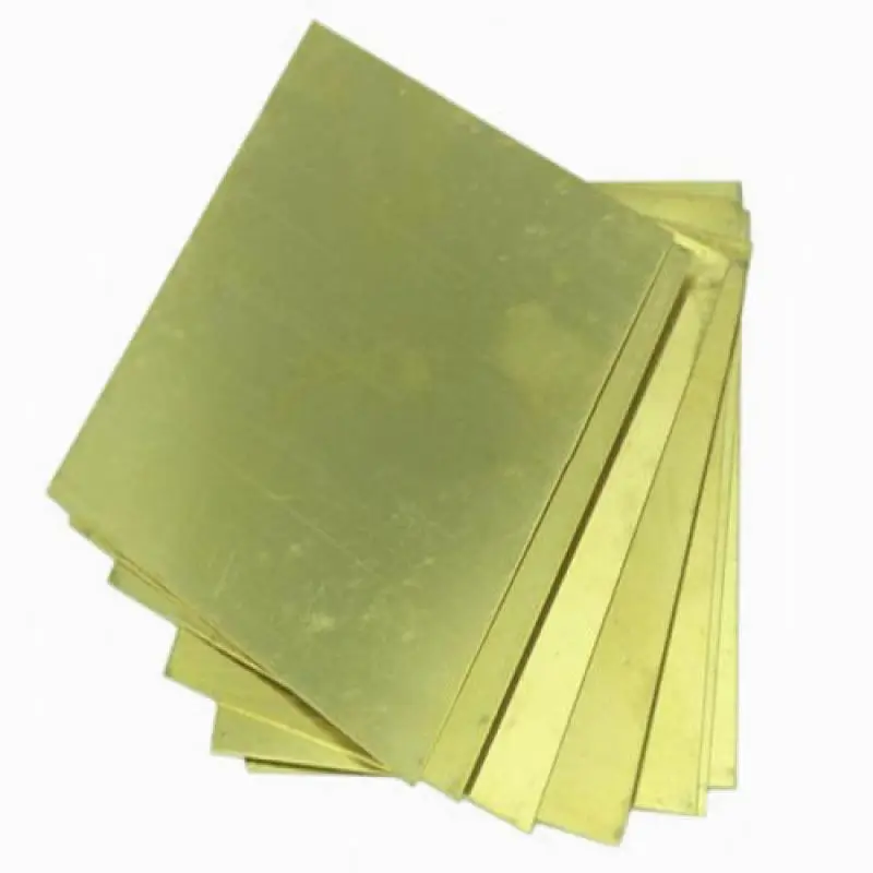 1 pz ottone rame lamiera Cu taglio telaio CNC modello stampo fai da te costruzione 50x50mm 50x100mm spessore 0.5-3mm