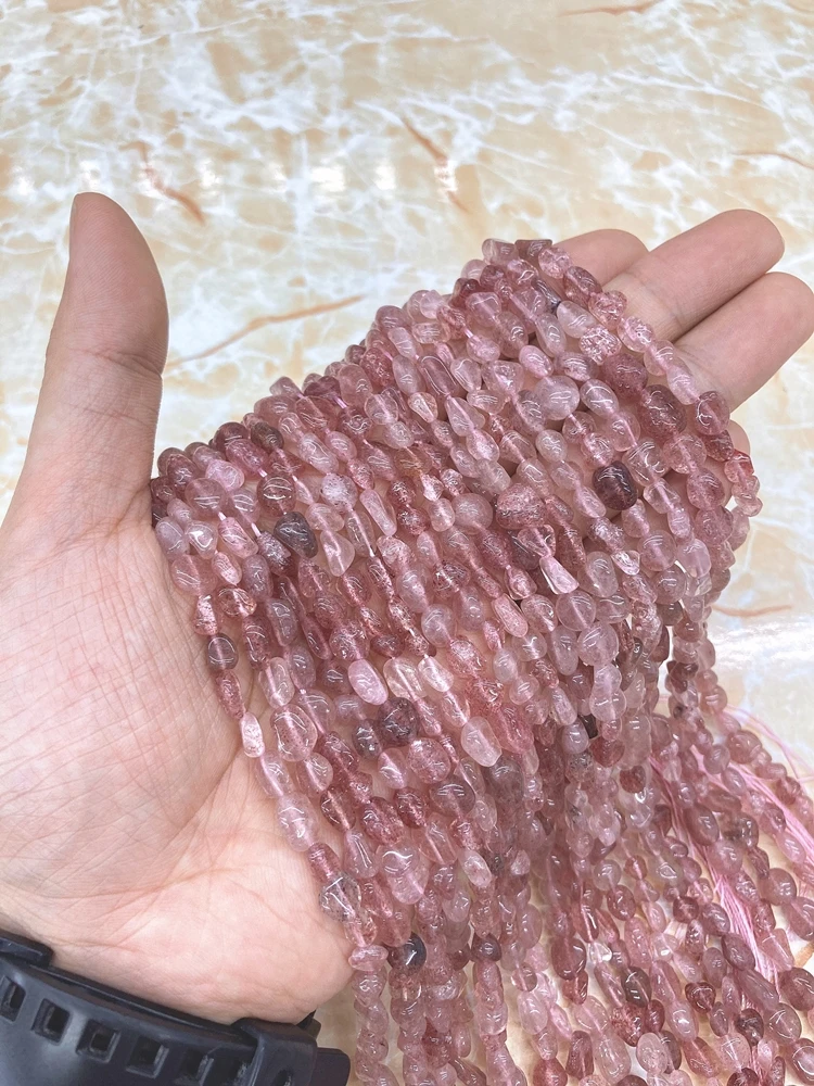 6-8mm Irregular Natural Amethyst Garnet Kunzite Labradorite Rose Quartz Chip Stone Beads For Jewelry Making Bracelets Necklace