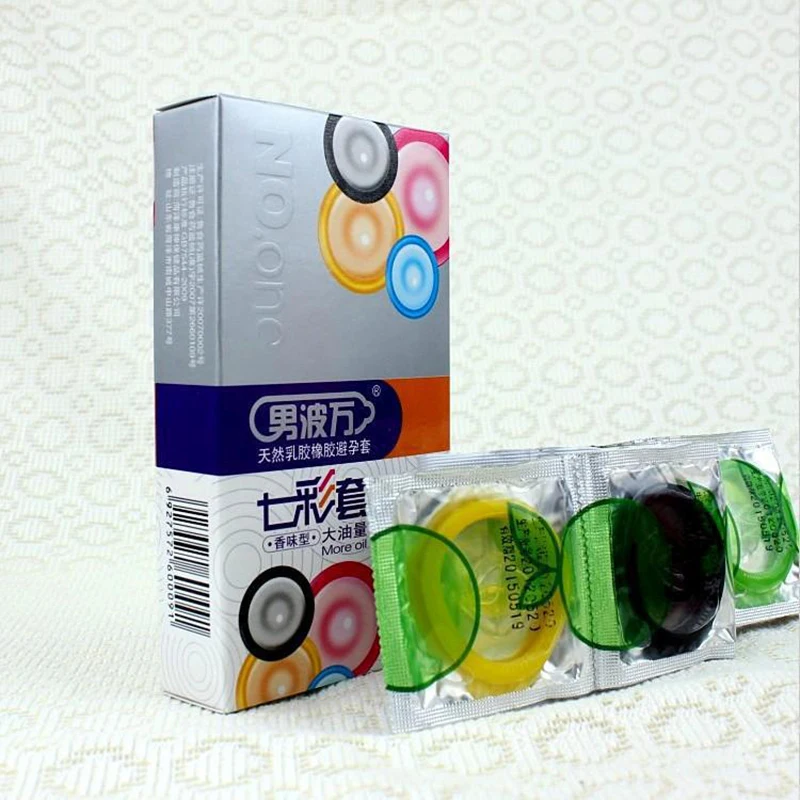 Colorful Flower Condoms Safe Penis Sleeve Adults Sex Lifes Condoms Ultra-Thin Contraception Supplies AC