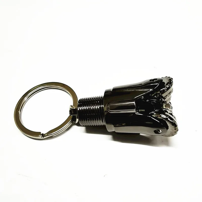 rotary drill bit pendant key chain Oilfield Tricone  oil well oilfield jewelry gifts souvenirs three cone keychain pendan