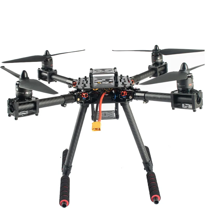 Flyroun LX350 PRO 450 Quadcopter MultiCopter Frame kit APM 2.8 w/ Shock Absorber 8M GPS Power Module T-MOTOR 2212 Motor 30A  ESC