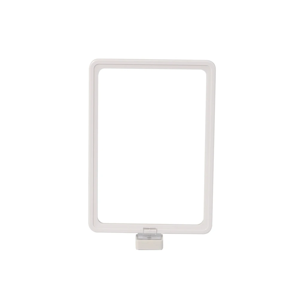 A5 10 Buah Poster Foto Menu Iklan Tag Tampilan Rak Magnetik Meja Tanda Label Pemegang Logam Rak Dinding Bingkai Iklan