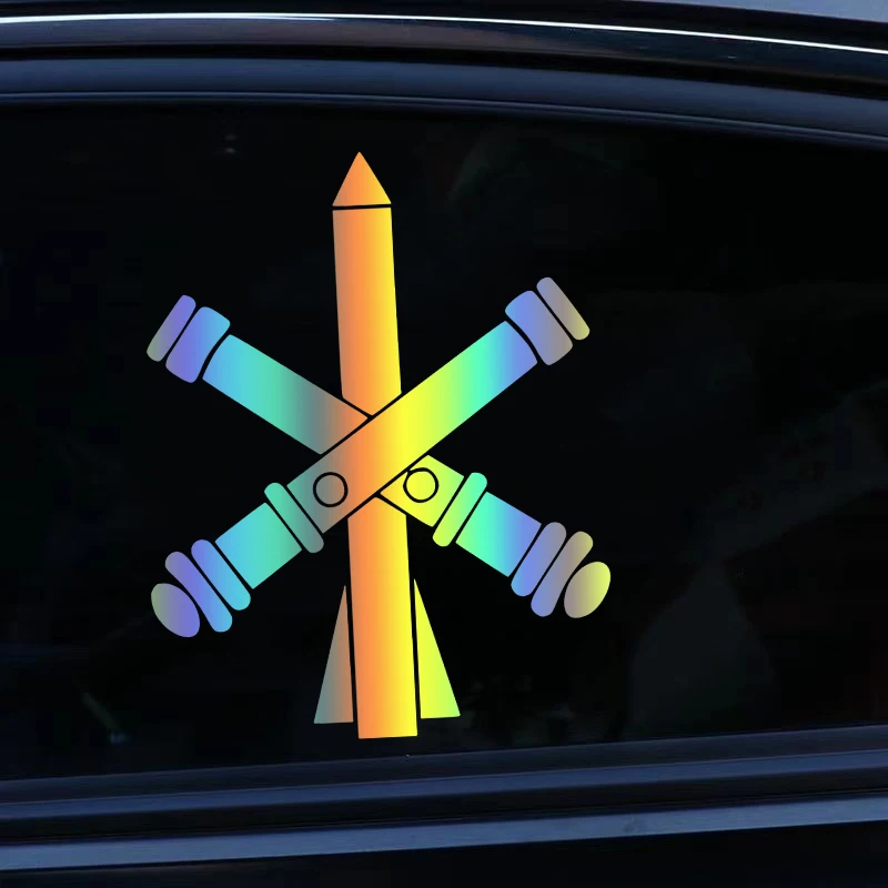 S61168# Rocket Troops and Artillery Die-Cut Vinyl Decal Car Sticker Waterproof Auto Decors on Car Body Bumper Rear Window Laptop