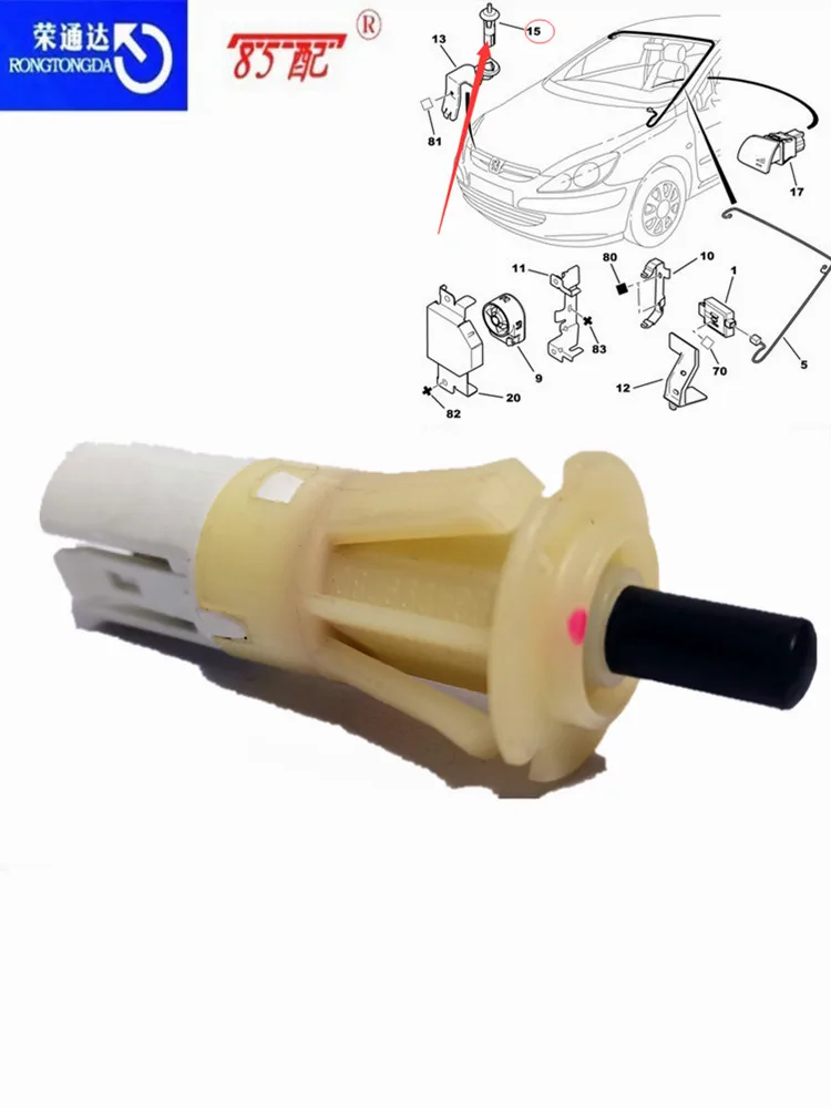 

Engine light switch 636650 For Peugeot 206/307/405/406 For Citroen C4/C4 Picasso Alarm Switch / Courtesy Light Switch