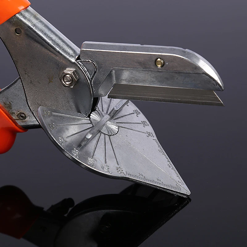 Electricista 45-90 grados Línea de revestimiento de inglete multiángulo universal Tijeras de corte de tubos de plástico Herramientas de plomería para el hogar Carpintería Tijeras de canal universales al por mayor