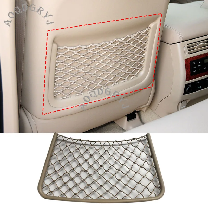 

Car Accessories Front Seat Back Map Storage Pocket Nets For Toyota Land cruiser LC100 4500 4700 1998-2007