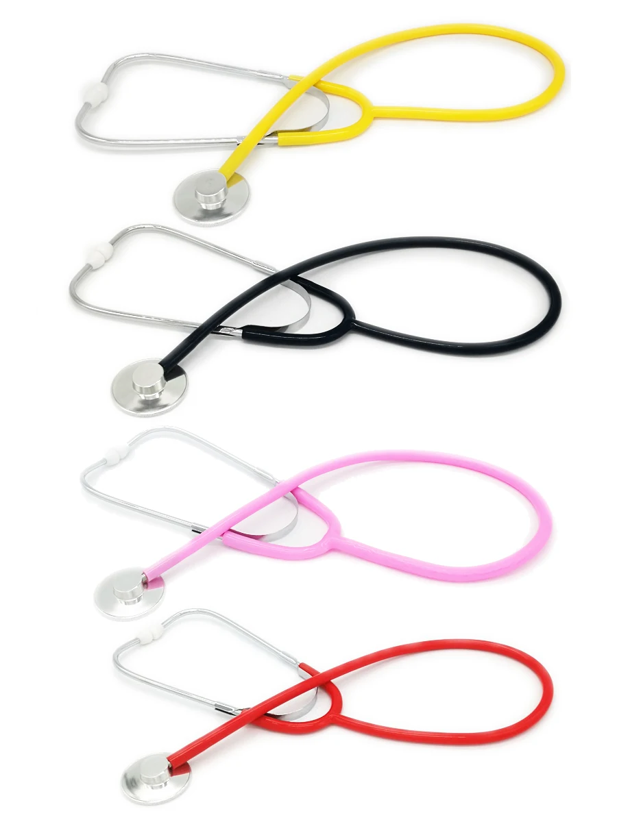 New children\'s StethoscopeToys, Simulated Doctor Toys, Family Parent-child Games, Imitation Plastic Stethoscope Accessories,