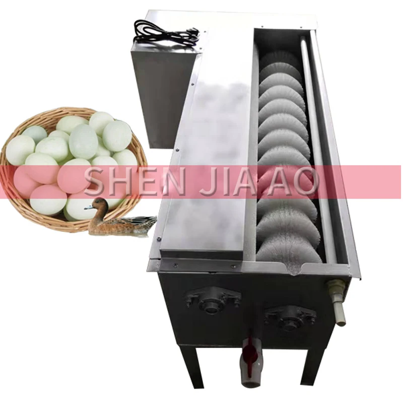 2000-3000pcs/h Egg washing machine, brush egg washer, salted duck egg machine,egg washer, high efficiency egg cleaner 110v/220v