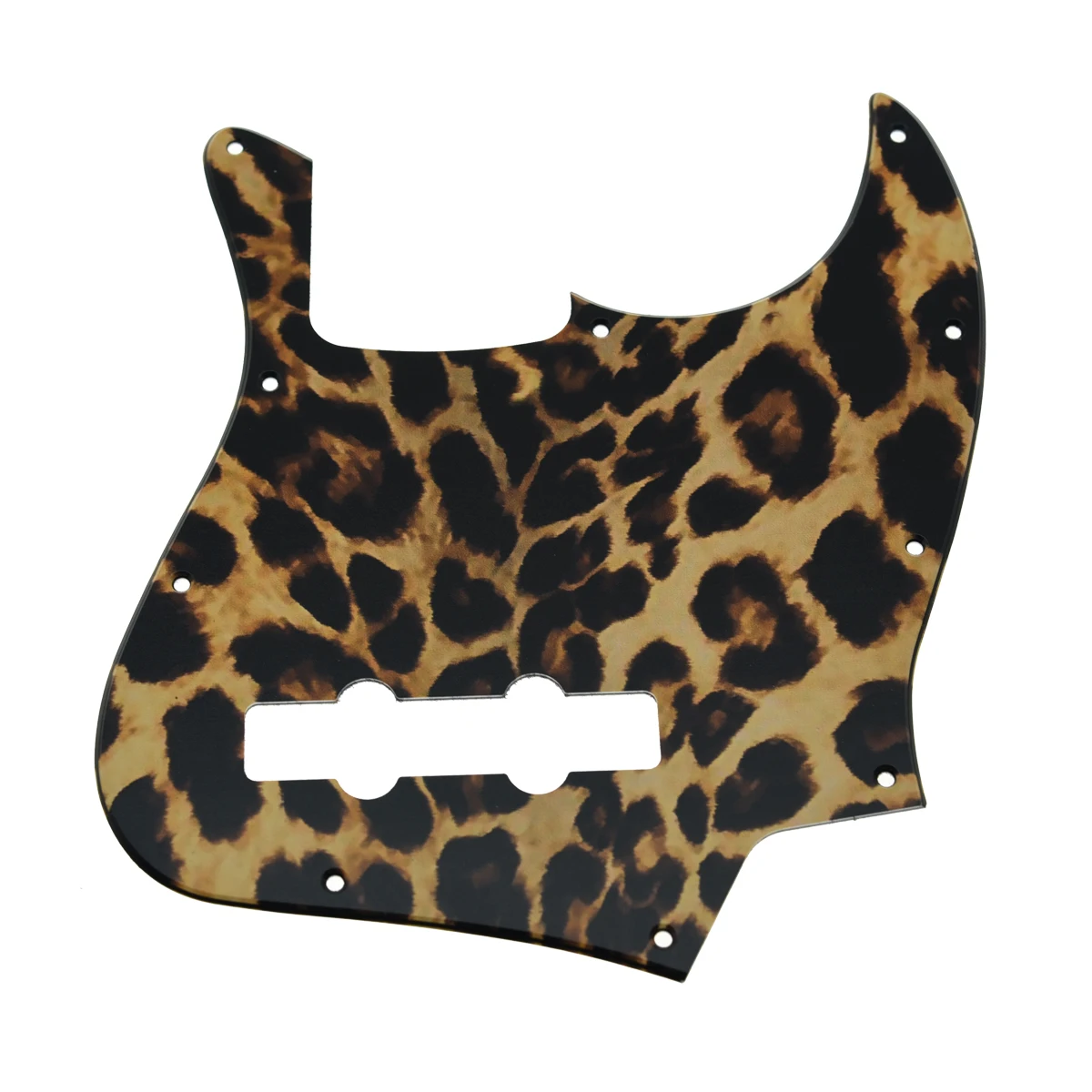 Dopro 10 Hole 3D Printed Plastic Standard Jazz J Bass Pickguard with screws Scrach Plate Various Colors