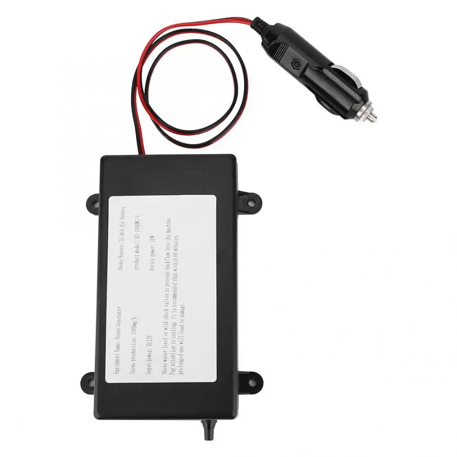 أوزونيزر منعش الهواء للسيارة ، منقي هواء متكامل ، 10 واط ، 12 فولت تيار مستمر ، من حيث الوزن ، وإزالة الرائحة